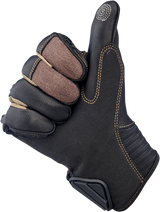 BILTWELL Bridgeport Gloves - Chocolate - Small 1509-0201-302