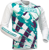 MOOSE RACING Youth Agroid Mesh Jersey - Purple/Teal - Medium 2912-2171