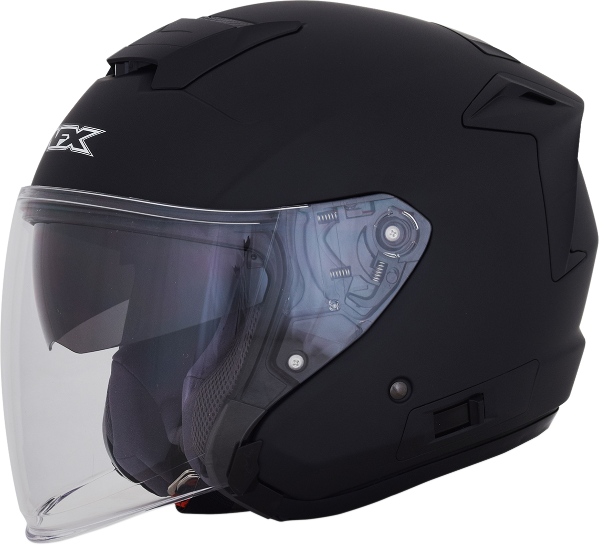 AFX FX-60 Motorcycle Helmet - Matte Black - Small 0104-2555