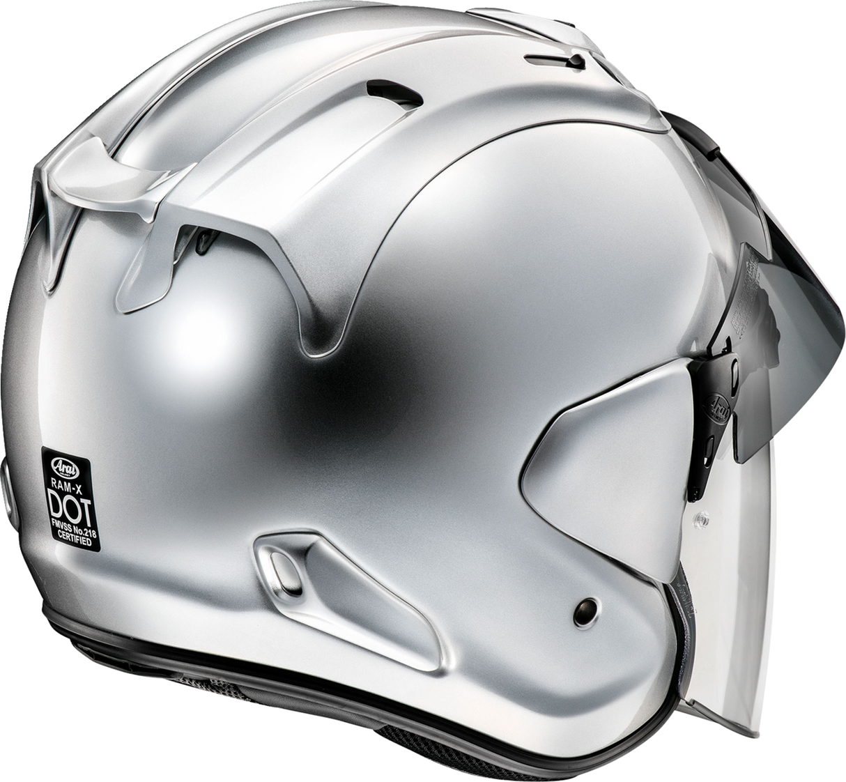 ARAI Ram-X Motorcycle Helmet - Aluminum Silver - XS 0104-2928