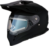 Z1R Range Snow Motorcycle Helmet - Electric - Flat Black - Large 0121-1135