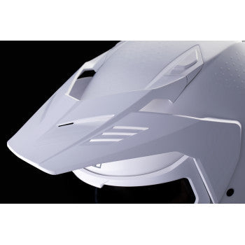 ICON Elsinore™ Motorcycle Helmet - Monotype - White - Large 0104-3311