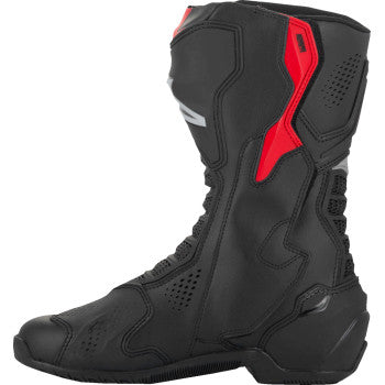 ALPINESTARS SMX-6 V3 Vented Boots - Black/Silver/Red - US 12/EU 47  2223225-199-47