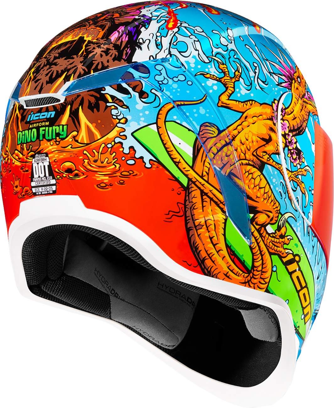 ICON Airform™ Motorcycle Helmet - Dino Fury - Medium 0101-14791