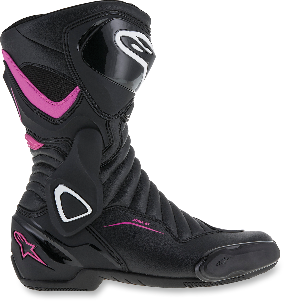 ALPINESTARS Women SMX-6 v2 Vented Boots - Black/Pink/White - US 7 / EU 38 2223117-1132-38