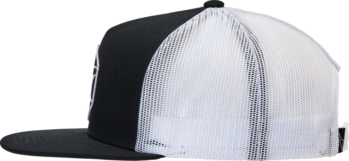 ALPINESTARS Bolt Trucker Hat - Black/White - One Size 1213810141020OS