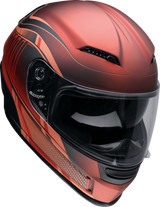 Z1R Jackal Motorcycle Helmet - Dark Matter - Red - XS 0101-14848