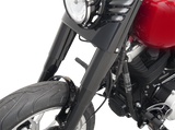 DRAG SPECIALTIES Fork Slider Covers - Gloss Black - Smooth - Stock Length - Replacement OEM Number 45964-86 74537B