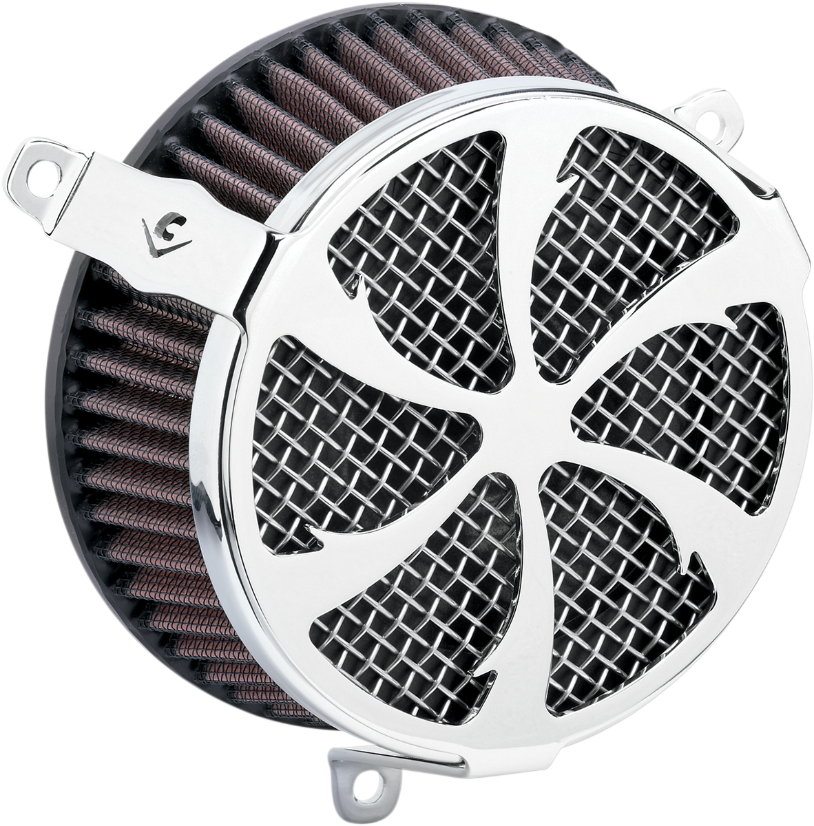 COBRA Swept Air Filter - Chrome - VT1300 06-0133-01-SB