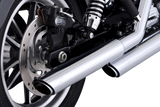 VANCE & HINES 3" Twin Slash Slip-On Muffler - Chrome 16337