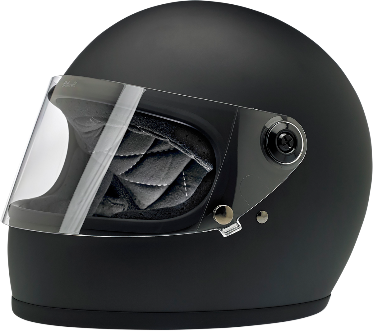 BILTWELL Gringo S Motorcycle Helmet - Flat Black - XS 1003-201-101