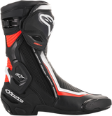 ALPINESTARS SMX+ Boots - Black/White/Red Fluorescent - US 11.5 / EU 46 2221019-1231-46