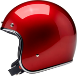 BILTWELL Bonanza Motorcycle Helmet - Metallic Cherry Red - XS 1001-351-201