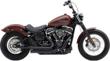 COBRA 909 Exhaust - Black - '18-'20 Softail 6712B