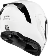 ICON Airflite™ Motorcycle Helmet - Gloss - White - XL 0101-10865