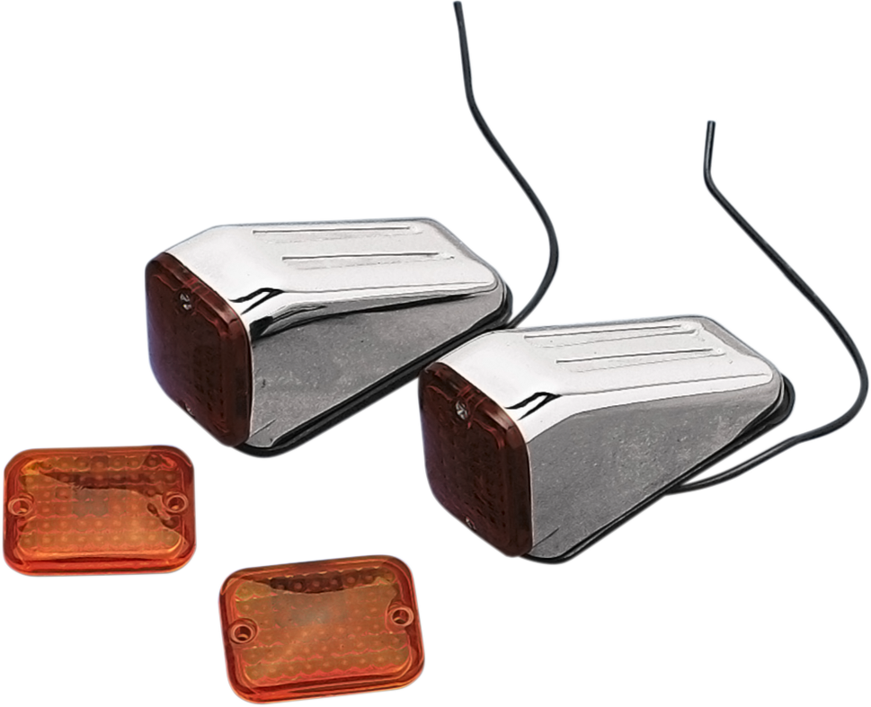 DRAG SPECIALTIES Drag-Ness FM1 Marker Lights 280104-BC3N