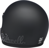 BILTWELL Gringo Motorcycle Helmet - Flat Black Factory - Small 1002-638-102