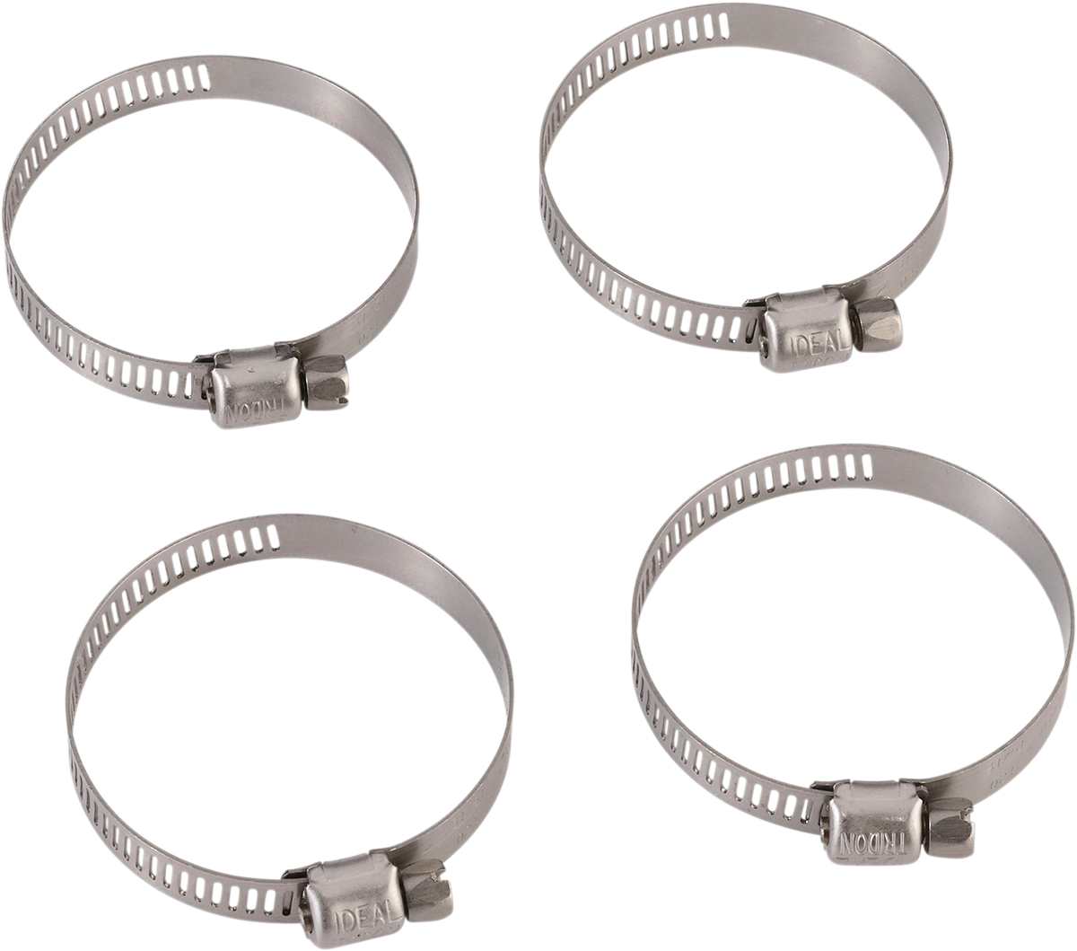 MOOSE RACING Clamp Hose - Stainless Steel - 26-51 mm - 4-Pack 114-6424