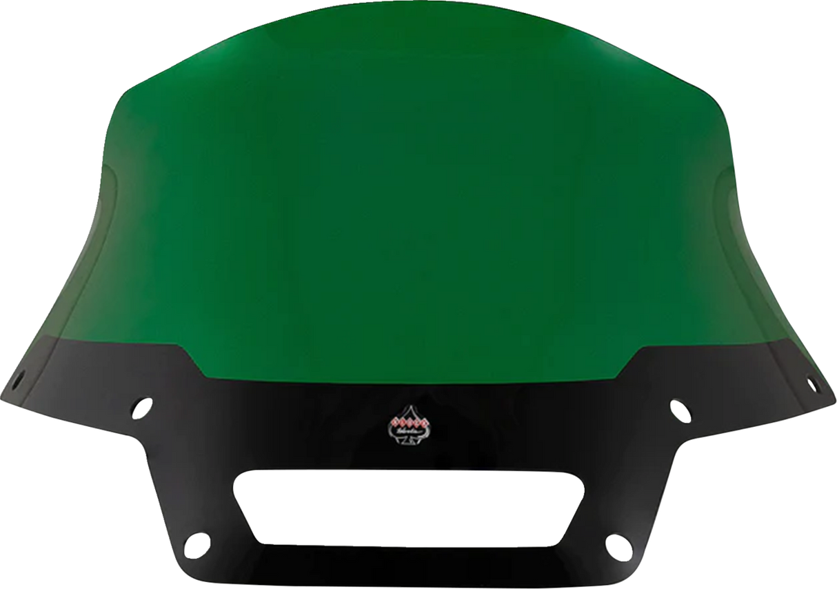 KLOCK WERKS Kolor Flare™ Sport Windshield - 8" - Green - FXLRST KWW-02-0632