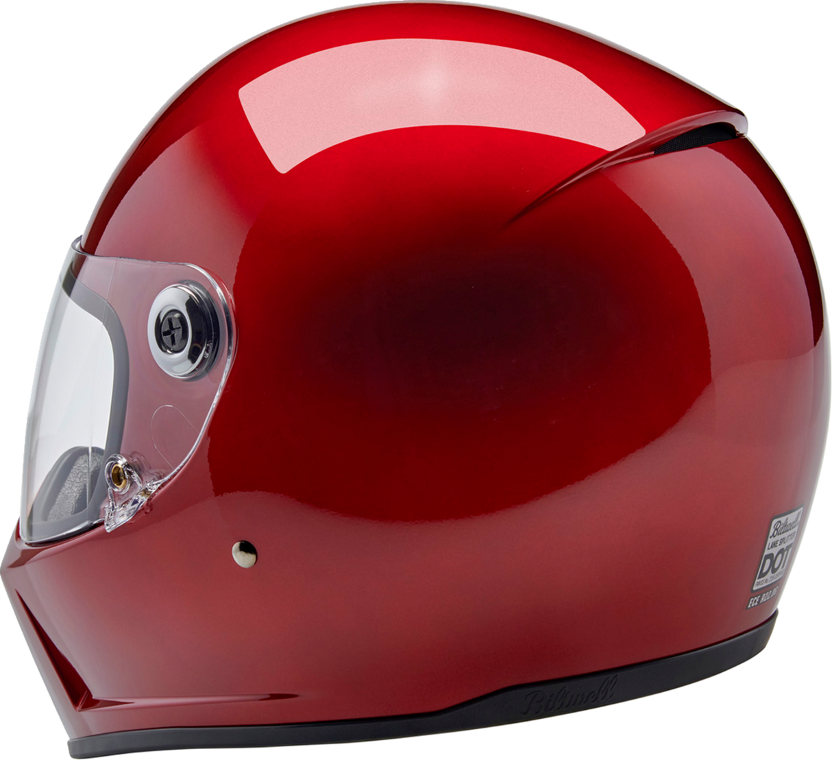 BILTWELL Lane Splitter Motorcycle Helmet - Metallic Cherry Red - XL 1004-351-505