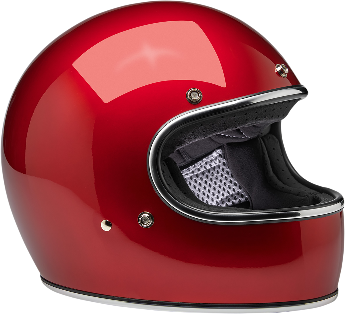 BILTWELL Gringo Motorcycle Helmet - Metallic Cherry Red - Medium 1002-351-103