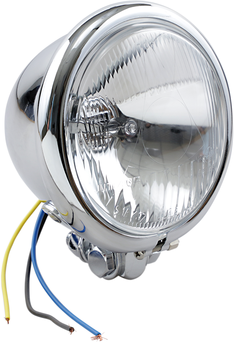 DRAG SPECIALTIES Early-Style Spotlight - 4-1/2" - Chrome 160045-BX-LB1