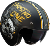 Z1R Saturn Motorcycle Helmet - Trust No One - Black/Yellow - Small 0104-2853