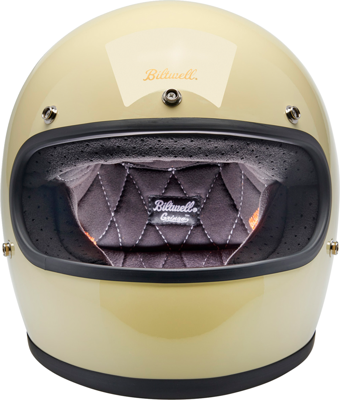 BILTWELL Gringo Motorcycle Helmet - Gloss White - XS 1002-102-501