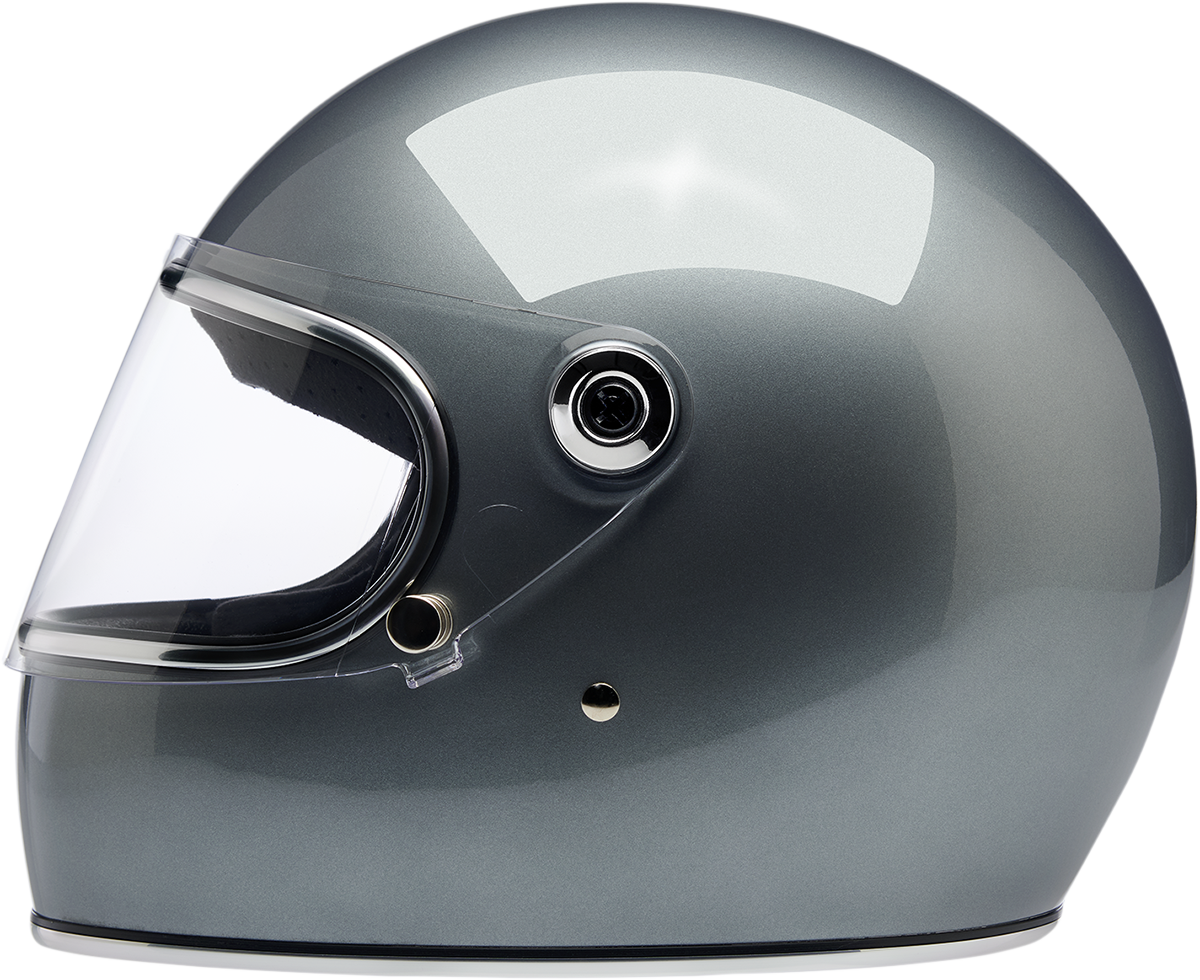 BILTWELL Gringo S Motorcycle Helmet - Metallic Sterling - XS 1003-340-101