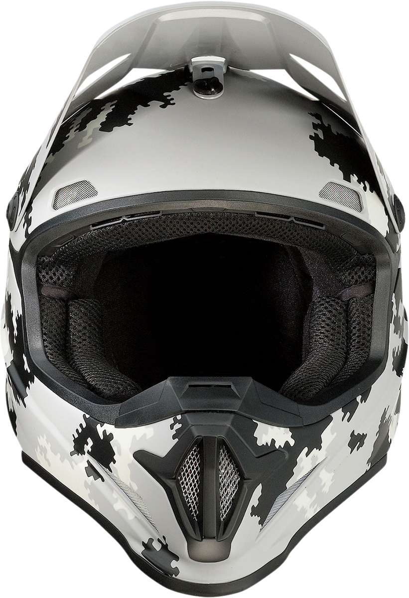 Z1R Rise Motorcycle Helmet - Digi Camo - Gray - Small 0110-7265