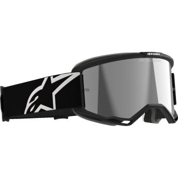 ALPINESTARS Goggles Vision 5 Goggles - Corp - Black - Silver Mirror 5101825-1456