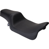 DRAG SPECIALTIES Predator 1Up Seat - Vinyl - Black - Smooth - FLH '08-'23 0801-1480