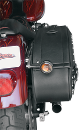 SADDLEMEN Saddlebag - Rigid - Slant - Desperado 3501-0225