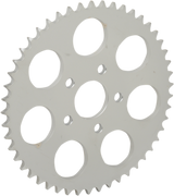 DRAG SPECIALTIES Rear Wheel Sprocket - 49-Tooth - Zinc 17512ZP