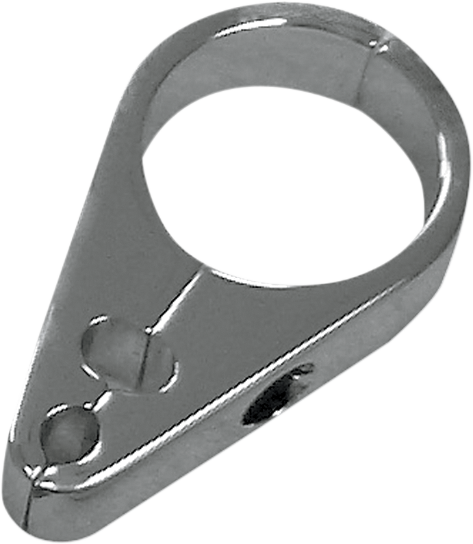 DRAG SPECIALTIES Cable Clamp - Throttle/Idle/Brake - 1-1/8" - Chrome 0658-0036