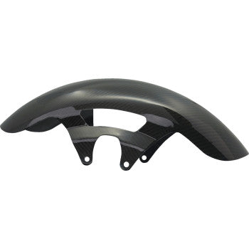 ARLEN NESS Front Fender - Cafe - 19" - Black 210-010