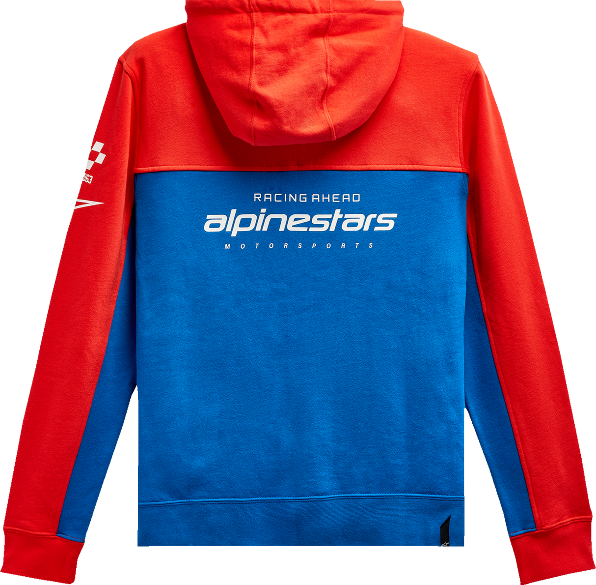 ALPINESTARS H Block Hoodie - Warm Red/Bright Blue - XL 1213510703171XL