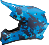 Z1R Rise Motorcycle Helmet - Digi Camo - Blue - Small 0110-7289