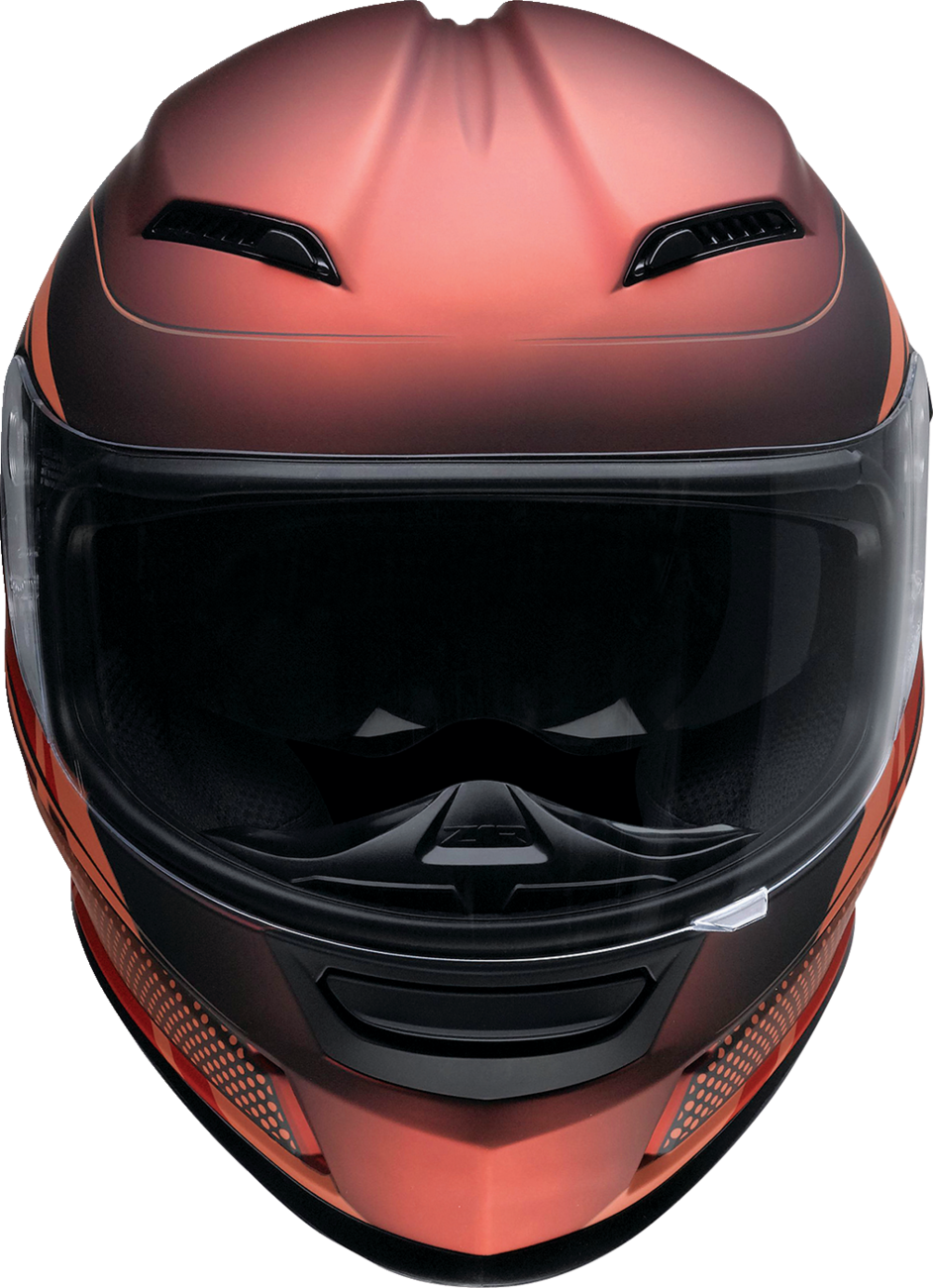 Z1R Jackal Motorcycle Helmet - Dark Matter - Red - Small 0101-14849