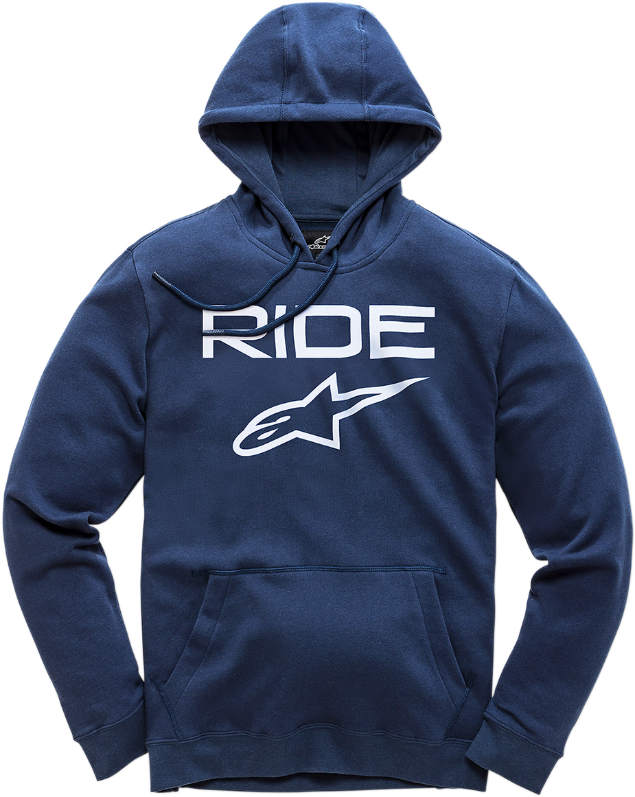 ALPINESTARS Ride 2.0 Hoodie - Navy/White - Large 1119510007020L