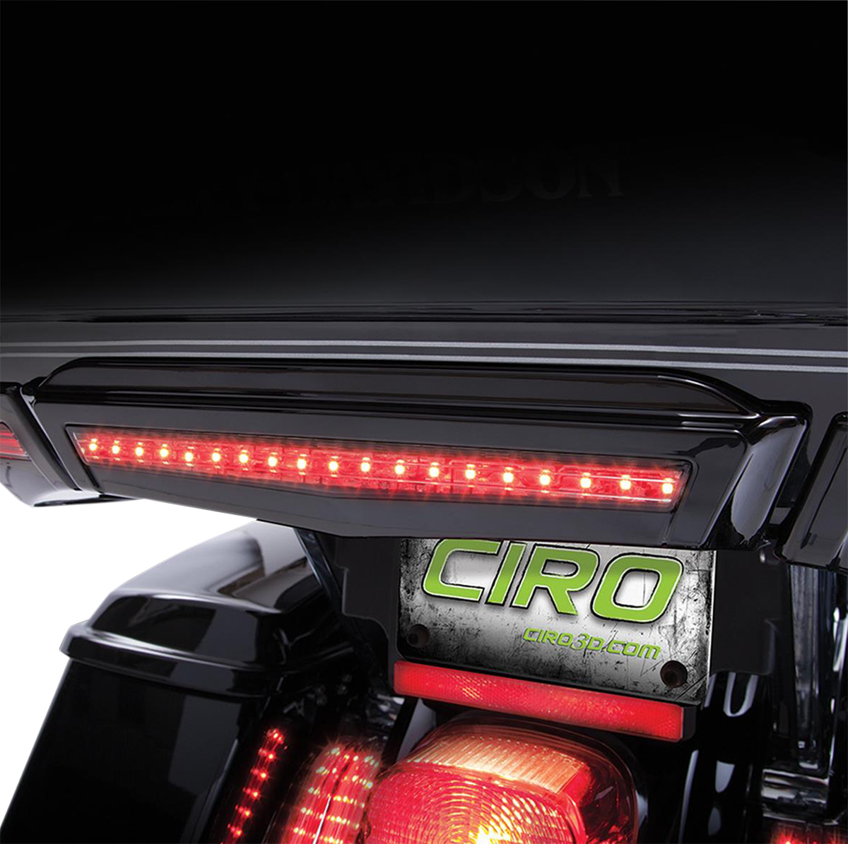 CIRO Center Brake Light - Black 40005