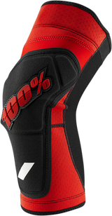 100% Ridecamp Knee Guards - Red/Black - Small 70001-00009