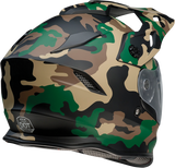 Z1R Range Motorcycle Helmet - Camo - Woodland - Medium 0140-0083