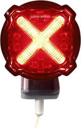 KOSO NORTH AMERICA Taillight - Universal - Red Lens HB036000