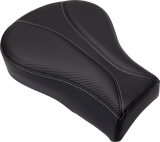 SADDLEMEN Dominator Pillion Pad - Standard Reach - Black w/ Gray Stitching - FL/FX '06-'17 806-12-0162