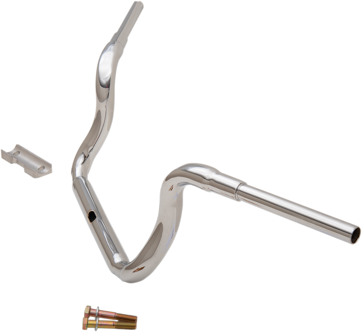 LA CHOPPERS Handlebar - Grande Traditional Ape Hanger - 10" - Chrome LA-7322-10