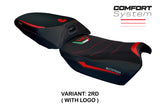 Ducati Multistrada V4 Rally Heat Seat Cover Tappezzeria 2023 Comfort Red Black