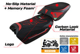 Ducati Multistrada V4 Pikes Peak Seat Cover Tappezzeria 2022 2023 Comfort Red