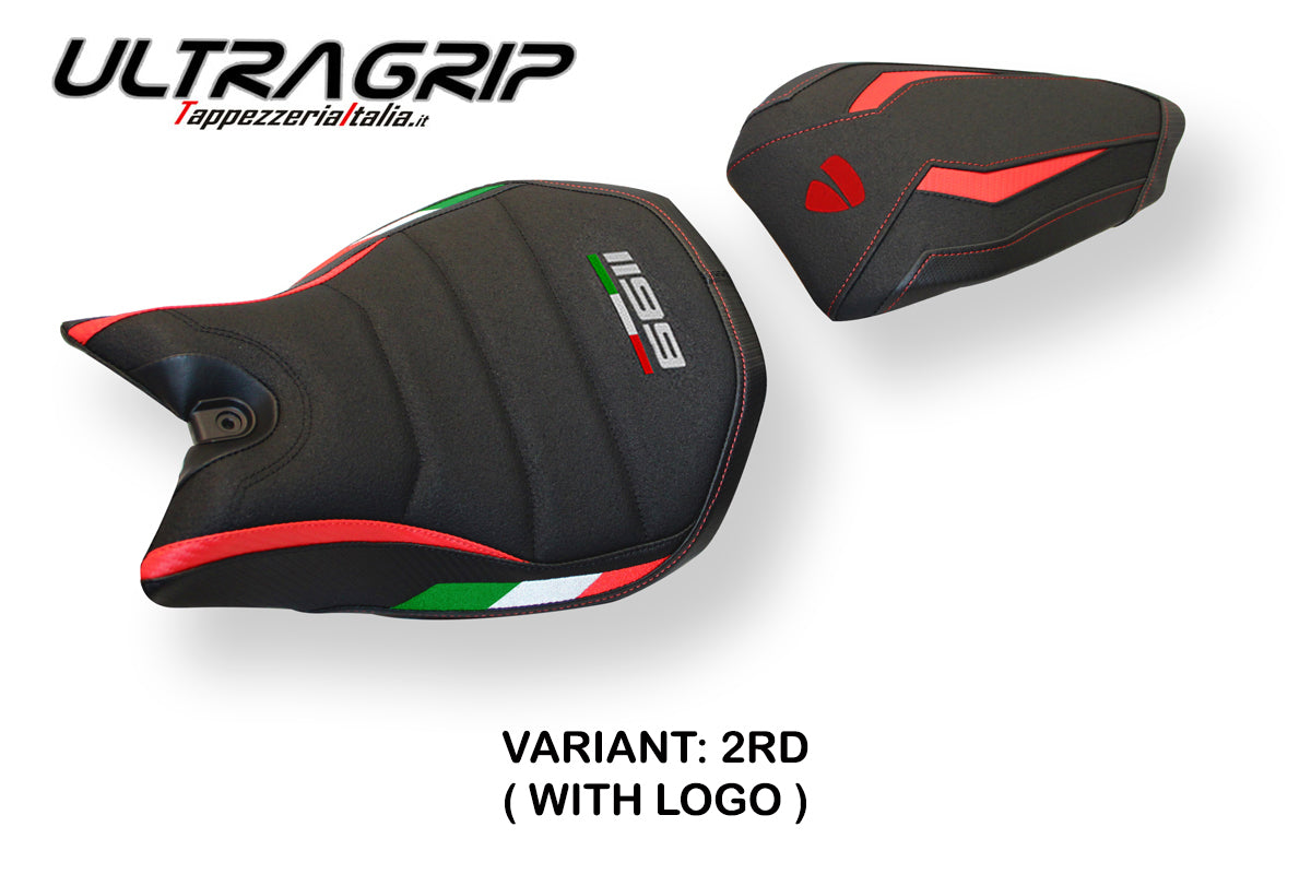 Ducati Panigale 1199 Seat Cover Tappezzeria 2011-2014 2015 Ultragrip Red Black