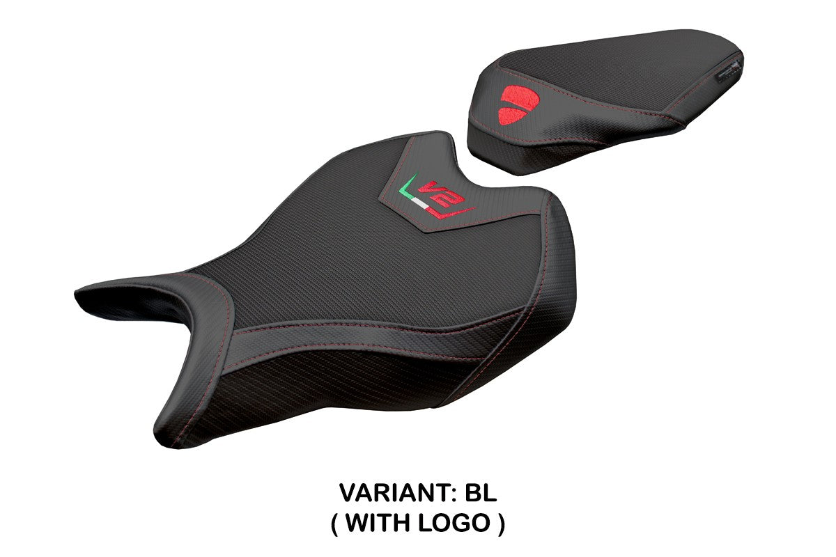 Ducati Panigale V2 2025 Seat Cover Tappezzeria Black